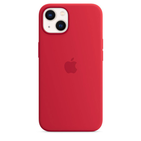 Чехол LUX Silicone Case для iPhone 13 Red without MagSafe